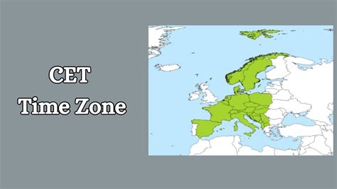 cest azeitona|Zeitzone CET (Central European Time)